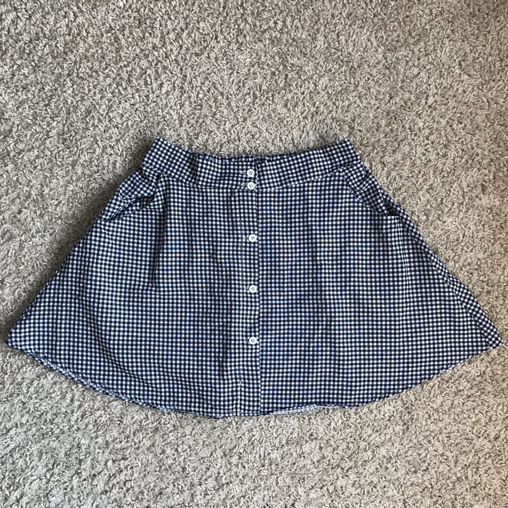 PLAID SKATER SKIRT